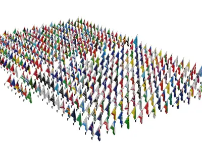  Wall Flag World Collection All Countries and More 