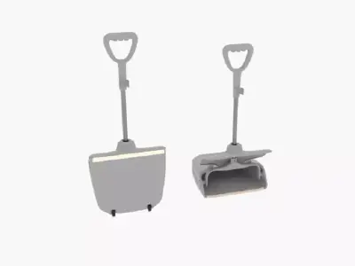  Dustpan Wheel 3D model