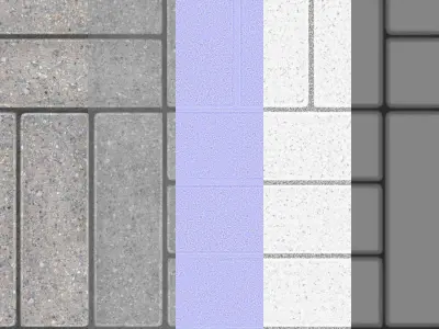 Paving Stone Paving Slabs 5 3D model