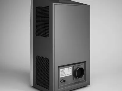 Standing Air Conditioner 07 3D model