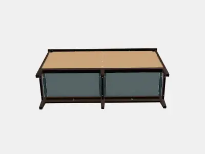 IDANAS chest of drawers with 6 drawers Low-poly 3D model