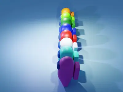 Among Us Characters 3D model