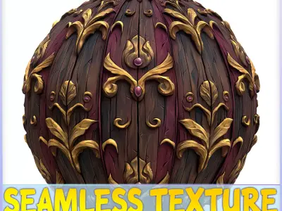 Stylized Wood Seamless Texture Texture 27
