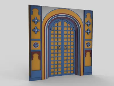 kedarnath gate 3D model