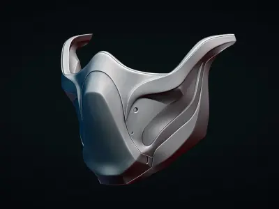 Inspired by Smoke In the Dark  from Mortal Kombat 1  3D print model