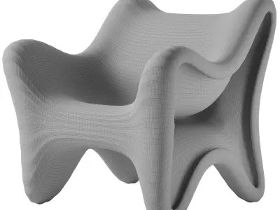 Magis IN-SIDE Polyethylene easy chair 3D model