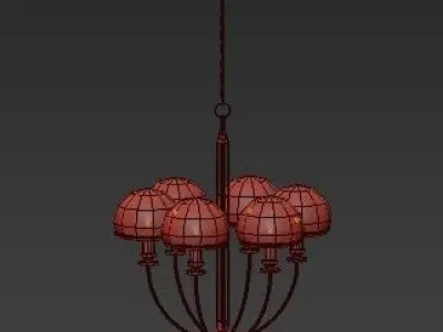 Untitled chandelier 3D model buy