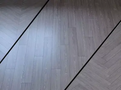 Laminate Wineo 500 Large 4V 5G LA173LV4 Calm Gray Oak 3D model