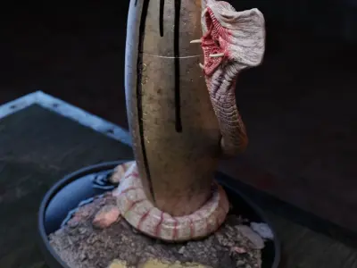 Hammerpede ready for 3D print prometheus alien covenant 3D print model