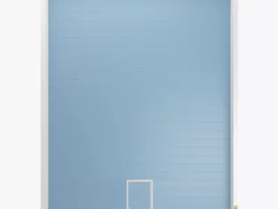 Warehouse Door 01 3D model