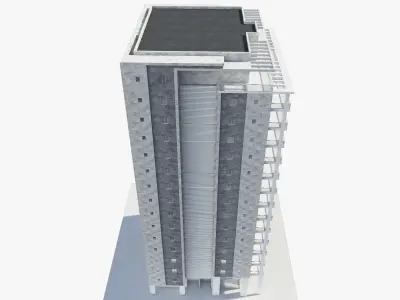 Building Aviv 3D model