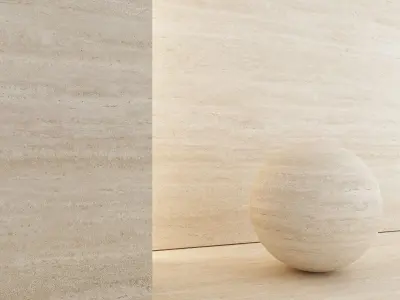 Travertine Porcelain tiles - set 01 Texture