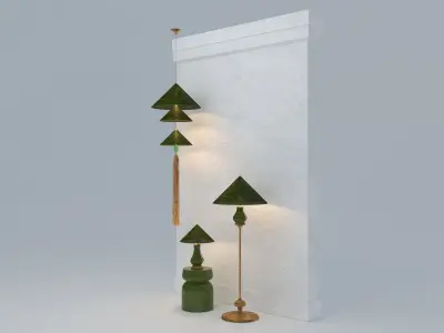 NON LA - LAMP Low-poly 3D model