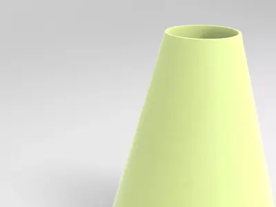 Kuq Vase Low-poly 3D model