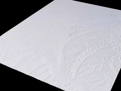 Yulinshi China City Landscape 3D Model 3D model