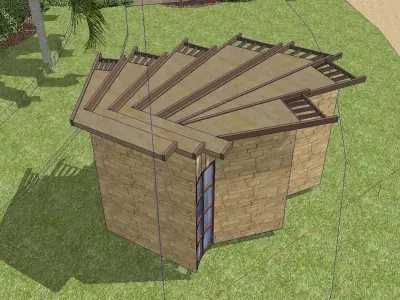 Creative Design-Holiday Cabin-06 3D model