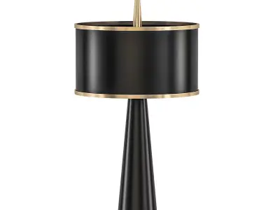 NEEDLE gold table lamp 3D model