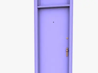 Apartment Door 3D model