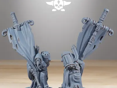 Scavenger Cultists 3D print model