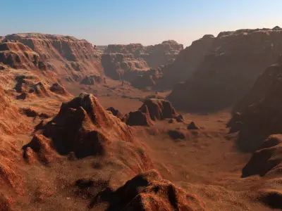Canyon land n5 3D model