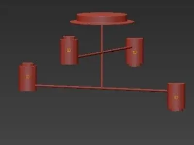 MELANOCETUS Ceiling lamp Contardi Lighting 386723 relffd69536 3D model