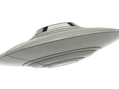 Flying Saucer  3D print model