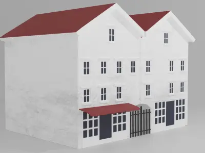 English Building 3D model