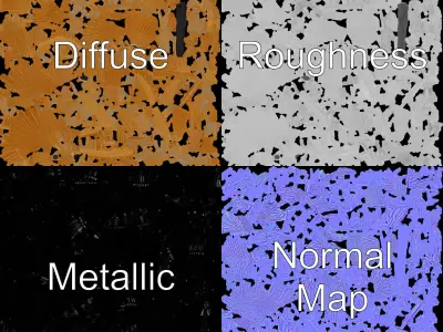 Modern Rattan Pendant Light Model Pack Low-poly 3D model