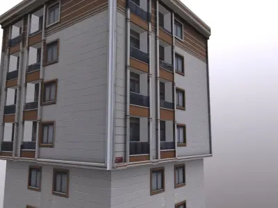 Architectural Building-11 Low-poly 3D model purchase