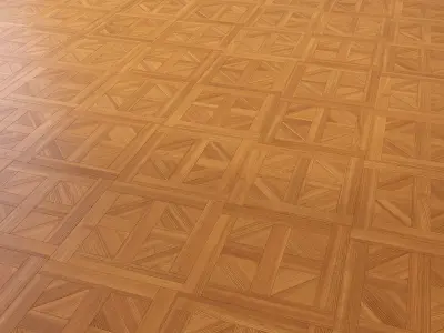 Parquet - Laminate - Wooden floor Low-poly 3D model 30