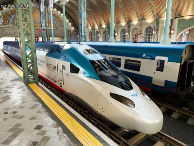  Amtrak Alstom Avelia Liberty Train 