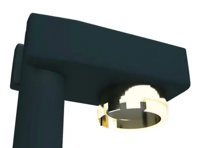 Street Furniture - Outdoor Lighting - Street Lamp IX Low-poly 3D model