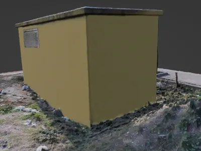 ELECTRICAL -TRANSFORMER - Scanned 3D model 3D model