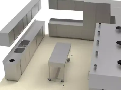KITCHEN 89 3D model