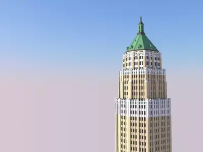 Tower Life Building 3D print model