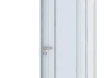 Room Door Type 20 3D print model