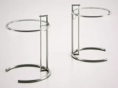 Adjustable Table E1027 3D model