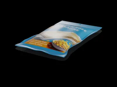 Lasagne and cannelloni Gluten-Free Lasagne Sheets Low-poly 3D model