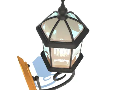 Outside Light 3D model