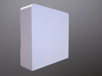 Futuristic Vending Machine Low-poly 3D model