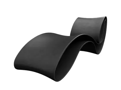 Motif Chaise Lounge - Reform Design Lab 3D model