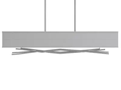 Brindille Rectangle Pendant 3D model