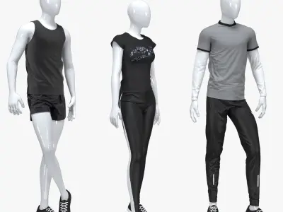  Sport suit set mixed 6 model 