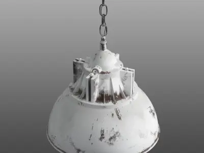 Hanging Industrial Light 3D model