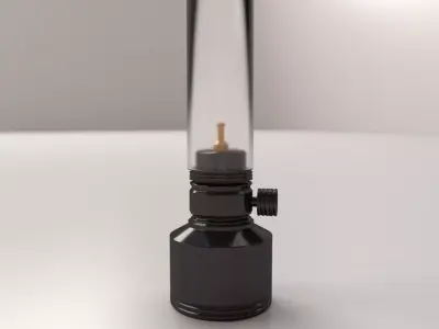 Camping Gas Lantern 3D model