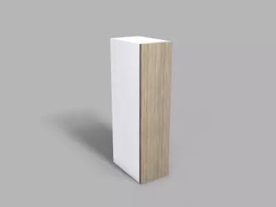 Kitchen Upper Cabinet 20 cm Low-poly 3D model