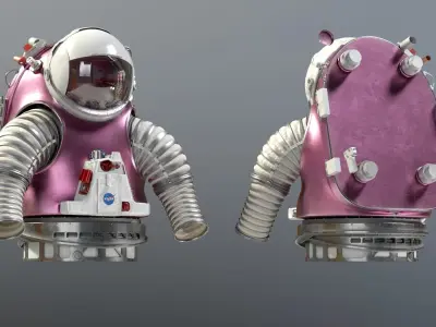 SPACESUIT Next Gen Artemis XEMU 3D model
