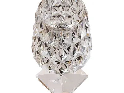 Crystal Table Lamp 3D model purchase