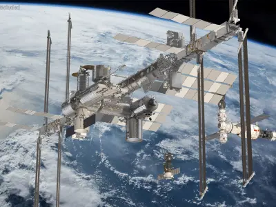  International Space Station Habitable Artificial Satellite 