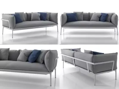 Yale sofa 3D model